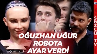 Robot Sophia Zavallısınız Dedi Oğuzhan Uğur Kibir Göndermesiyle Ayar Verdi
