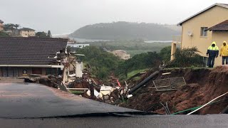 La Mercy Home And Road Washed Away In Heavy Rains