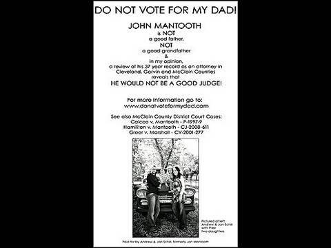 Daughter: Don't Vote For My Dad!