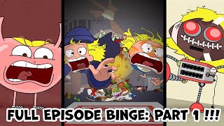 Steven & Parker Full Episodes 1-5 Wifi And Bladders And Robots, Oh My