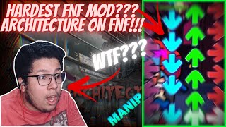 The Hardest Mod In Fnf??? Architecture On Friday Night Funkin Liveplay