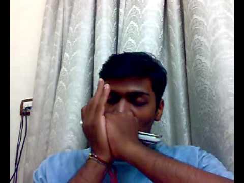 Rishi with mouthorgan-Dhadakan jara ruk gayi hai -Prahar