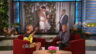 Kaley Cuoco-Sweeting on Her Husband’s Birthday on Ellen Show