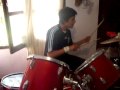 Franco tocando cumbia con la bateria Franco tocando cumbia con la bateria