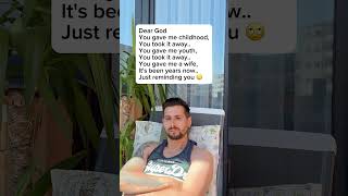Just Checking In, Lord... Making Sure You Didnt Forget This Part