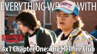 Everything Wrong With Stranger Things S4E1 - Chapter One The Hellfire Club