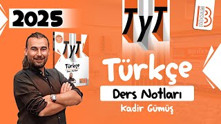 6 Tyt Türkçe - Sözcükte Yapı 3 Fiil Çekim Ekleri - Kadir Gümüş - 2025