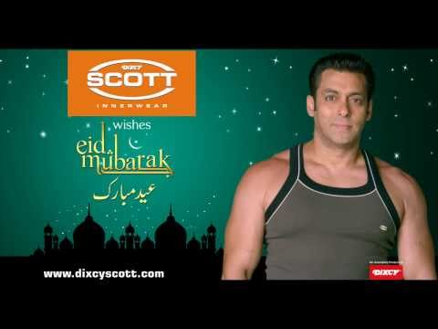 Salman Khan & Dixcy Scott wish you all Eid Mubarak