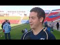 INTERVIEW WITH SCOTLAND RUGBY PLAYER GREIG LAIDLAW AHEAD OF HUNTER TEST