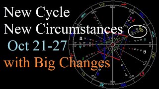 Astrology Oct 21-27 2025 - Change Of Cycle & Season W Intense Transformation Neptune Into Pisces