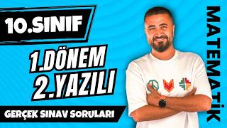 10.Sinif 1.Dönem 2.Yazili Sorulari Gerçek Sınav Soruları 10.Sinif Matemati̇k Rehber Matematik