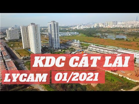 Flycam Khu Dân Cư Cát Lái - Giá bán - căn hộ - nhà phố - đất nền dự án