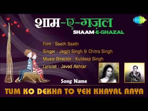 Tum Ko Dekha To Yeh Khayal Aaya | Shaam-E-Ghazal | Saath Saath...
