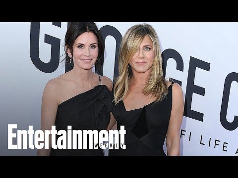 Jennifer Aniston & Courteney Cox Make Fun Of George Clooney | News Flash | Entertainment Weekly