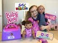 Dolls Baby Alive Baby Go Bye Bye can't stop FARTING!! Visits Doc McGia McStuffins