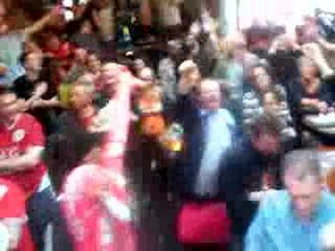Champions Celebrations in Bishop Blaize - We'll Never Die