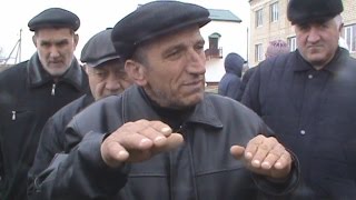 Стихийный митинг в Учкенте (Дагестан)
