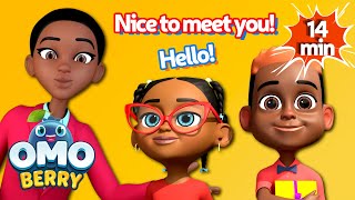 Let's Learn About Good Manners! | Nursery Rhymes and Songs for Kids | OmoBerry