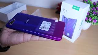 OPPO K1 Astral Blue Retail Unit Unboxing Hindi | 25 MP Selfie KING + GIVEAWAY Information inside