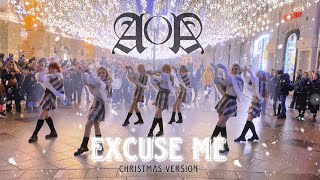 [K-POP IN PUBLIC | ONE TAKE] AOA (에이오에이) - EXCUSE ME | Christmas Version | by ES