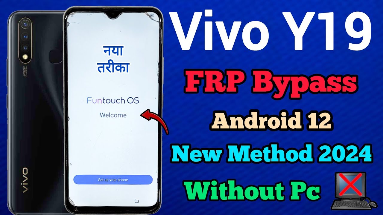 Vivo Y19 (1915) || FRP Lock Unlock || Android 12 || Vivo Y19 (1915) || FRP Lock Unlock || Android 12 ||