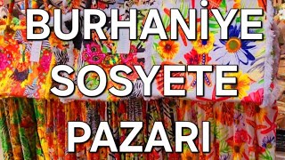 Burhaniye Sosyete Pazarında Rengârenk Alışveriş Turu -2 Ağustos 2025-