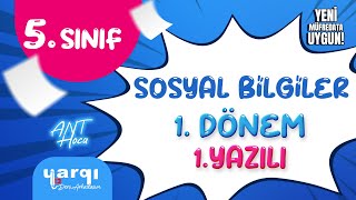 20252026 5. Sınıf Sosyal Bilgiler 1. Dönem 1. Yazılı Hazırlık