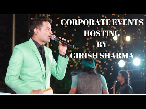 VIDEO : best anchor/ best emcee girish sharma hosting corporate events | showreel - bestbesteventanchor|bestbesteventanchor|host|emcee|mc|compere for corporate shows|sangeet ceremony|weddingbestbesteventanchor|bestbesteventanchor|host|emc ...