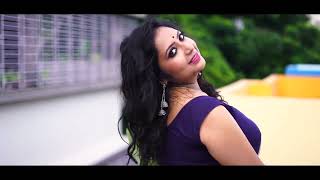 Naari Magazine Expression Video Naari Feat. Chaity Purple Color Saree Full Hd 2022