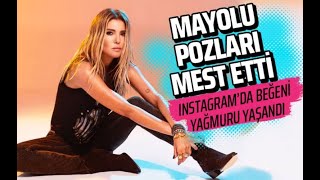 Gülben Ergen Mayolu Pozlarını Paylaştı Sosyal Medyada Ortalık Yıkıldı