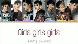 GOT7 - Girls Girls Girls [Kolay okunuş]