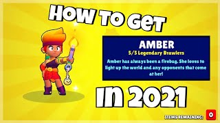 HOW TO GET AMBER FOR FREE IN BRAWL STARS (2021 easy)