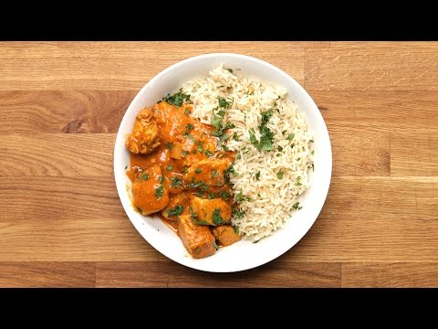 Photo Chicken Recipes With Sauce And Rice