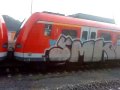 GRAFFITIs ON TRAIN ! FOIM SMK EVIL IBS SCHLADER BAHNHOF !!!