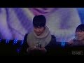091212 Micky and the wine glasses ~ gift for fan - Smile Again Fanmeeting