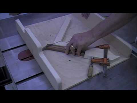 Homemade Table Saw Sledge - Part 3 - Lead Screw, Fence Stop &amp; Finger 