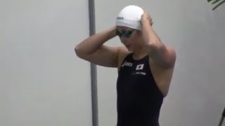 Swim 鈴木聡美 W 200M Breast Japan Open競泳2012-527