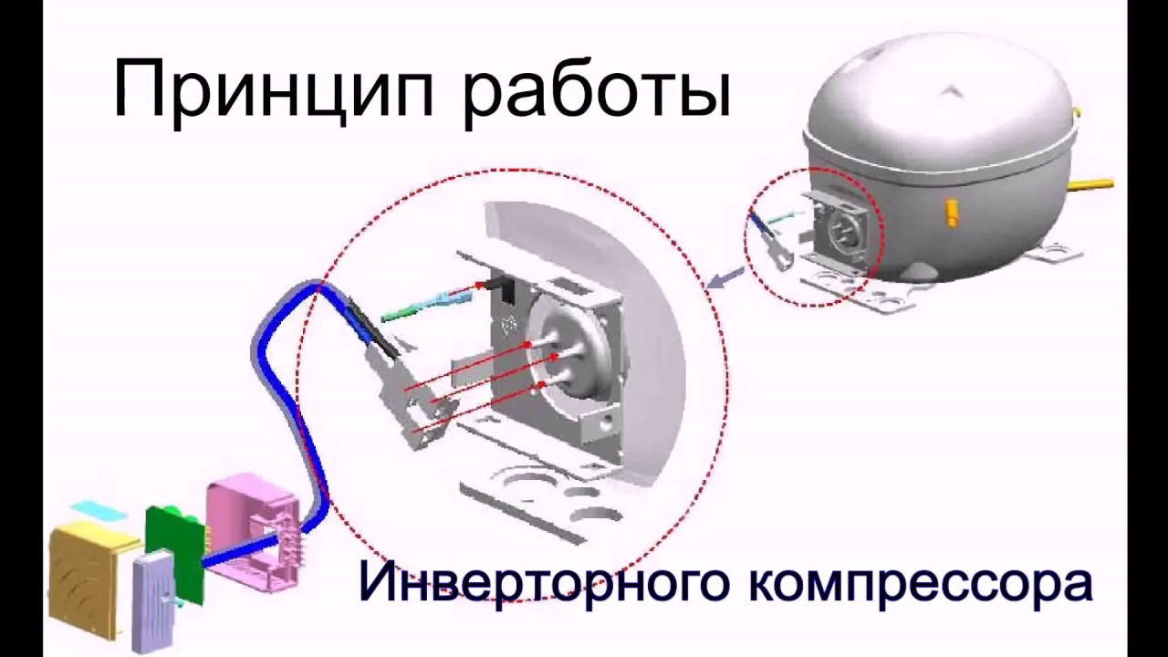Схема подключения проводов к компрессору Схема подключения проводов к компрессору