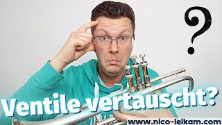 Ventile richtig einsetzen | Trompetenventile vertauscht, WAS tun? | Hilfestellung, Ventile einsetzen
