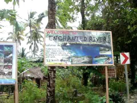 How to travel to Enchanted River, Hinatuan, Surigao Del Sur, Philippines