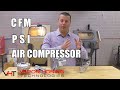 CFM, PSI, and AIR COMPRESSOR - Vapor Honing Technologies