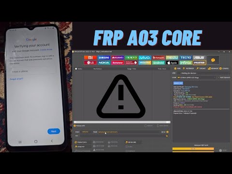 A03 Core Frp Bypass All Android Any BiT 2024 / Samsung A03 Core Frp Bypass All Android Any BiT 2024 / Samsung
