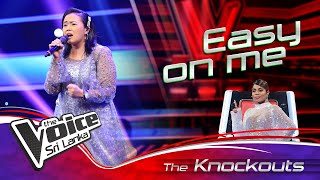 Rahmanika Kumalasari | Easy On Me | Knockouts - Ranking Chairs | The Voice Sri Lanka