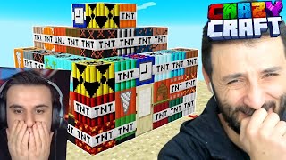 İlk Tuzak! BUGRAAK'ı PATLAYICI ile HAVAYA UÇURDUM 😂 CRAZYCRAFT Minecraft Bölüm 7