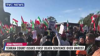 Iran Court Issues First Death Sentence Over Protests
