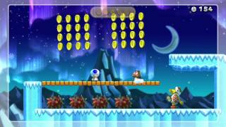 Prickly Goomba's Coinless Run Gold Medal - New Super Mario Bros. U (0 Coins)