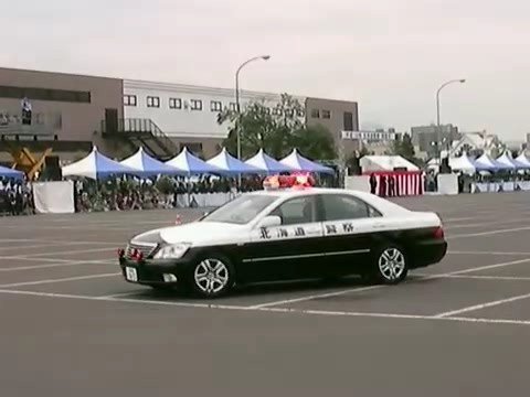 '07 北海道警察視閲式 パトカー訓練走行展示 1 '07 北海道警察視閲式 パトカー訓練走行展示 1
