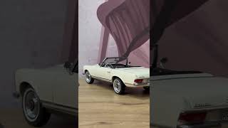Mercedes 230 Sl White Diecast Model 118 Scale Norev