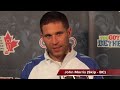 Draw 9 Media Scrum - 2014 Tim Hortons Brier