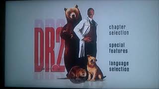 Dvd Opening To Doctor Dolittle 2 Uk Dvd